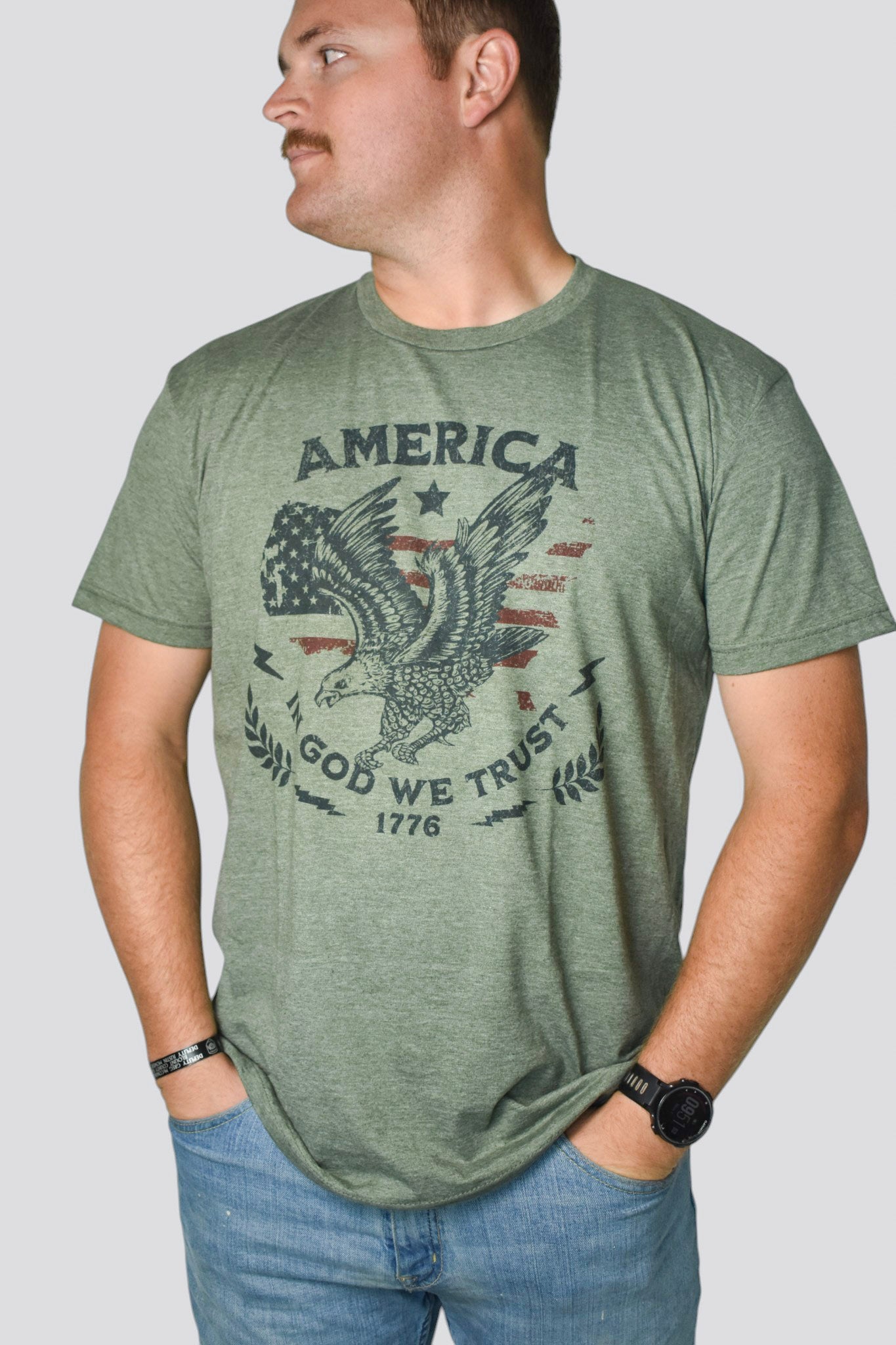 In God We Trust Short Sleeve Tee