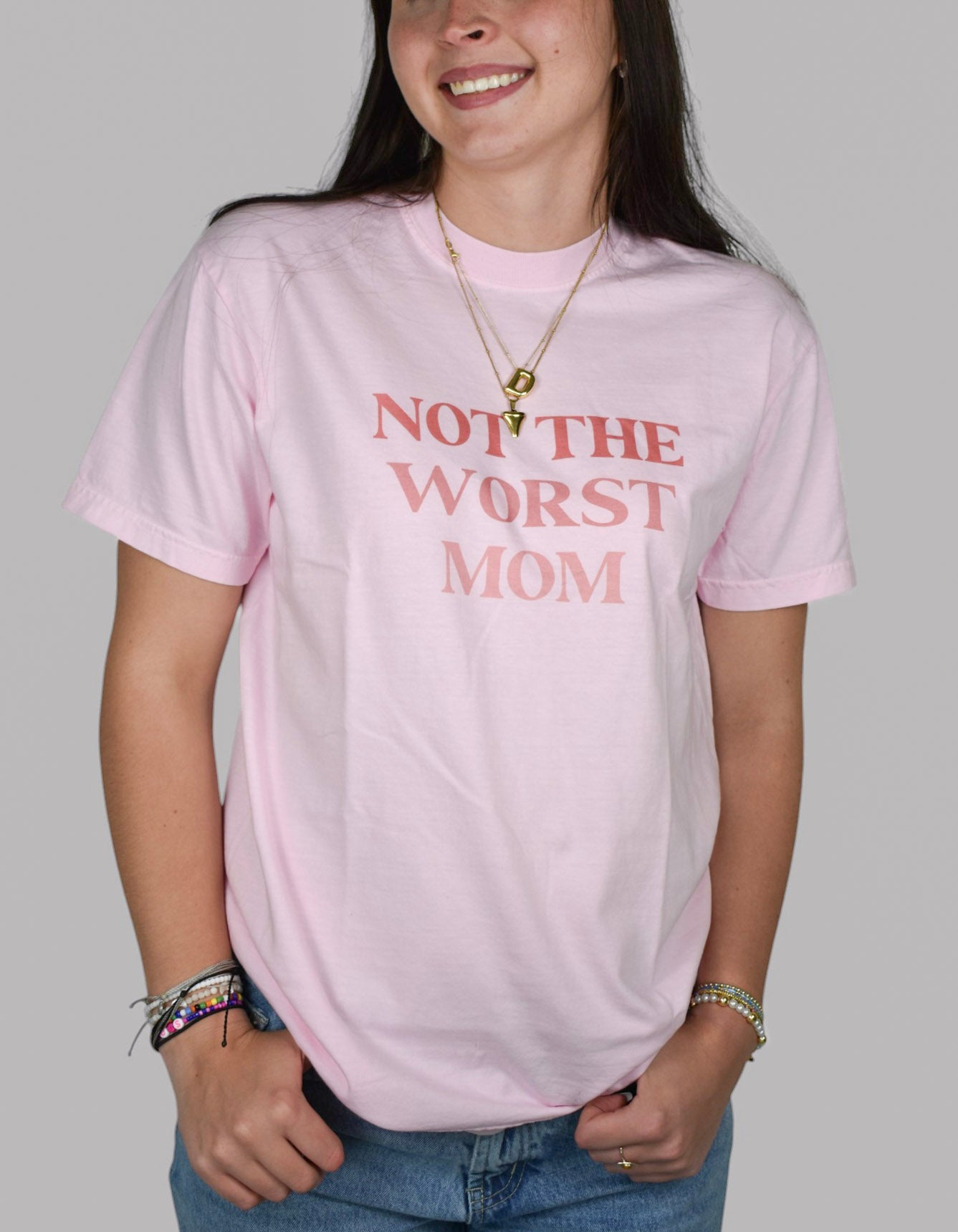 Not the Worst Mom Comfort Colors Tee