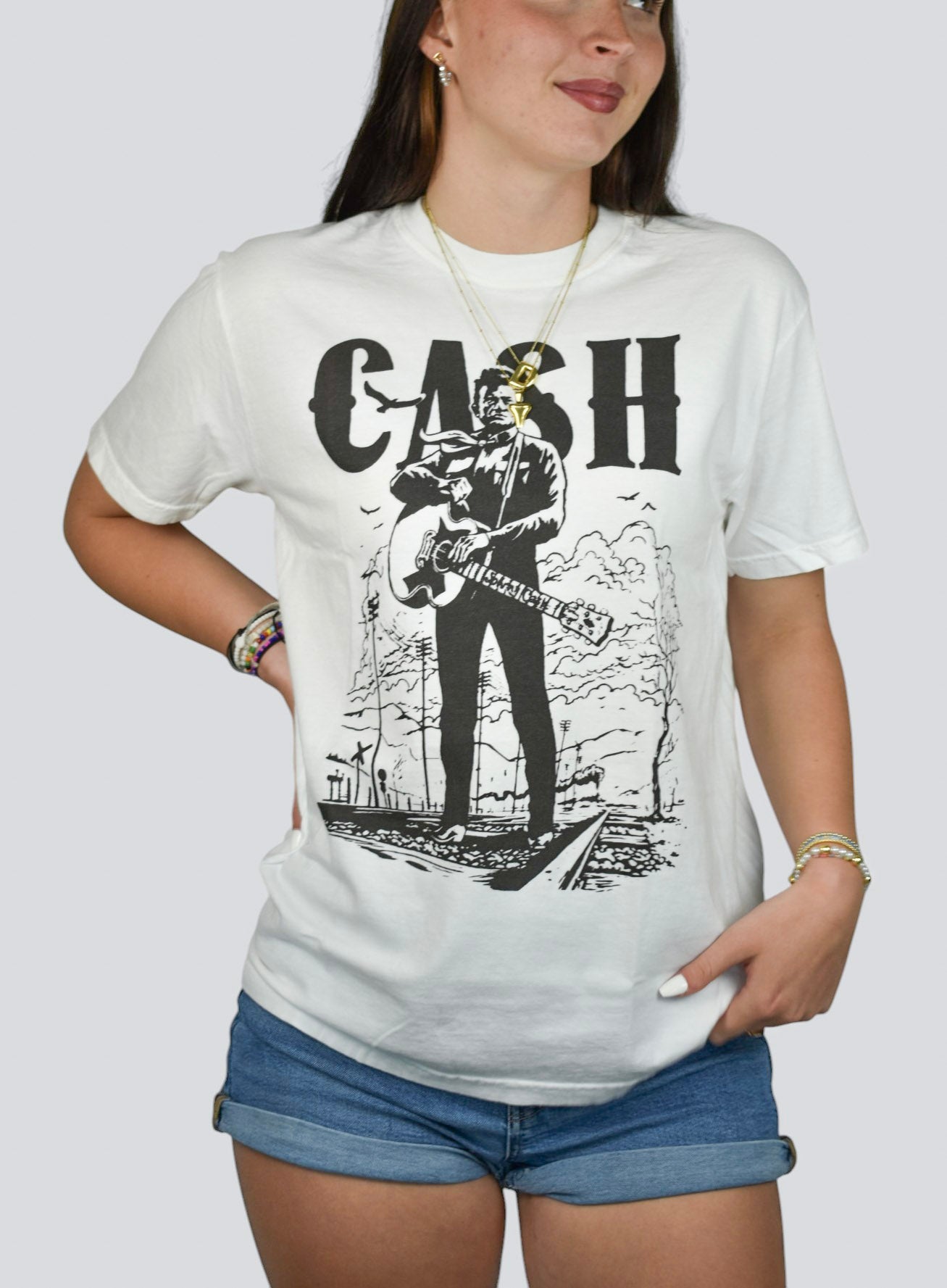 Johnny C Guitar Scene Comfort Colors Tee