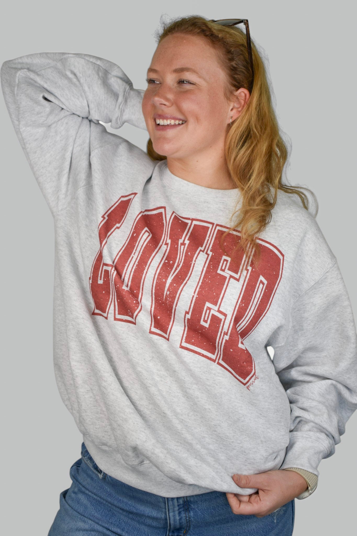 Arched Loved crewneck sweatshirt