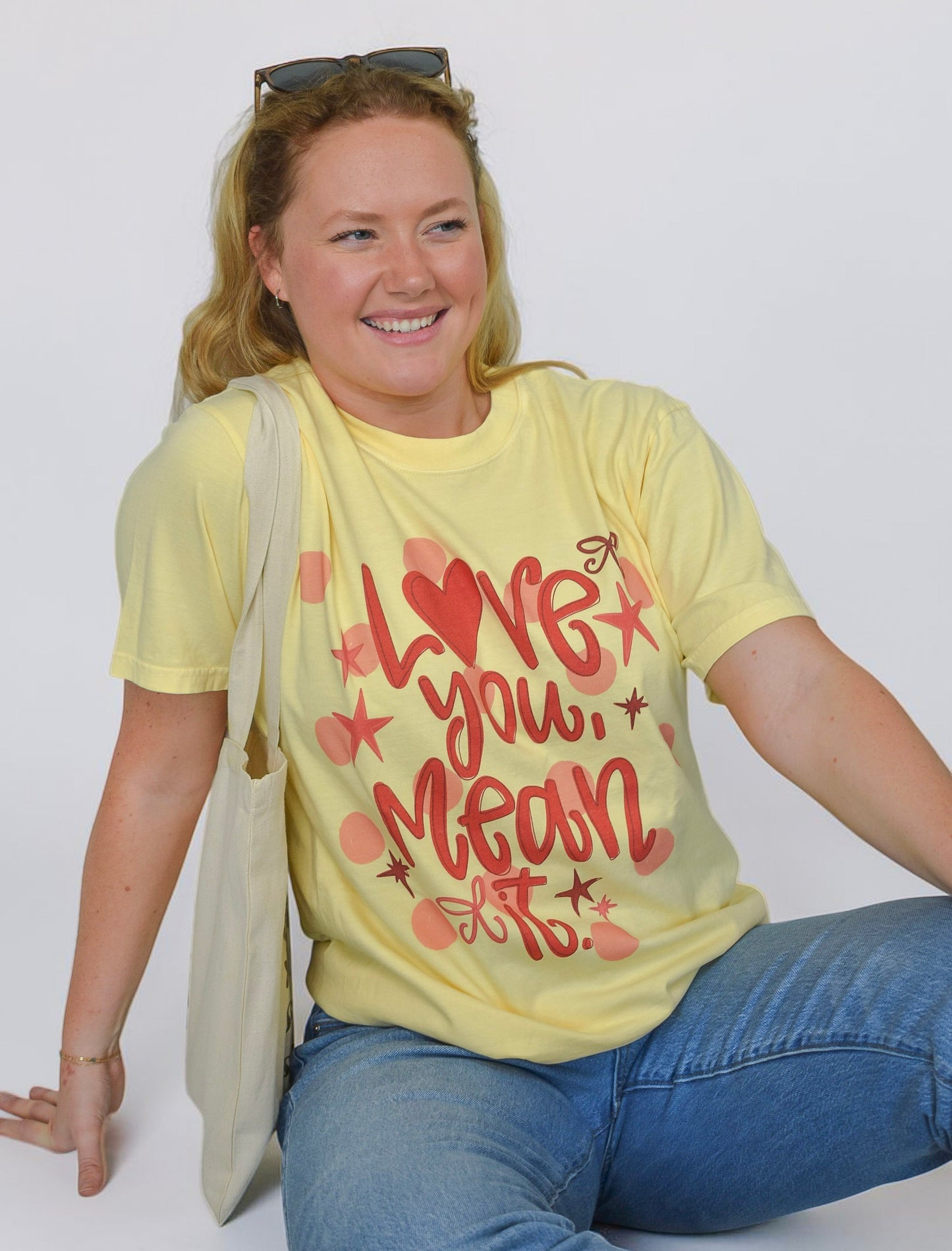 Love You, Mean It Comfort Colors Tee