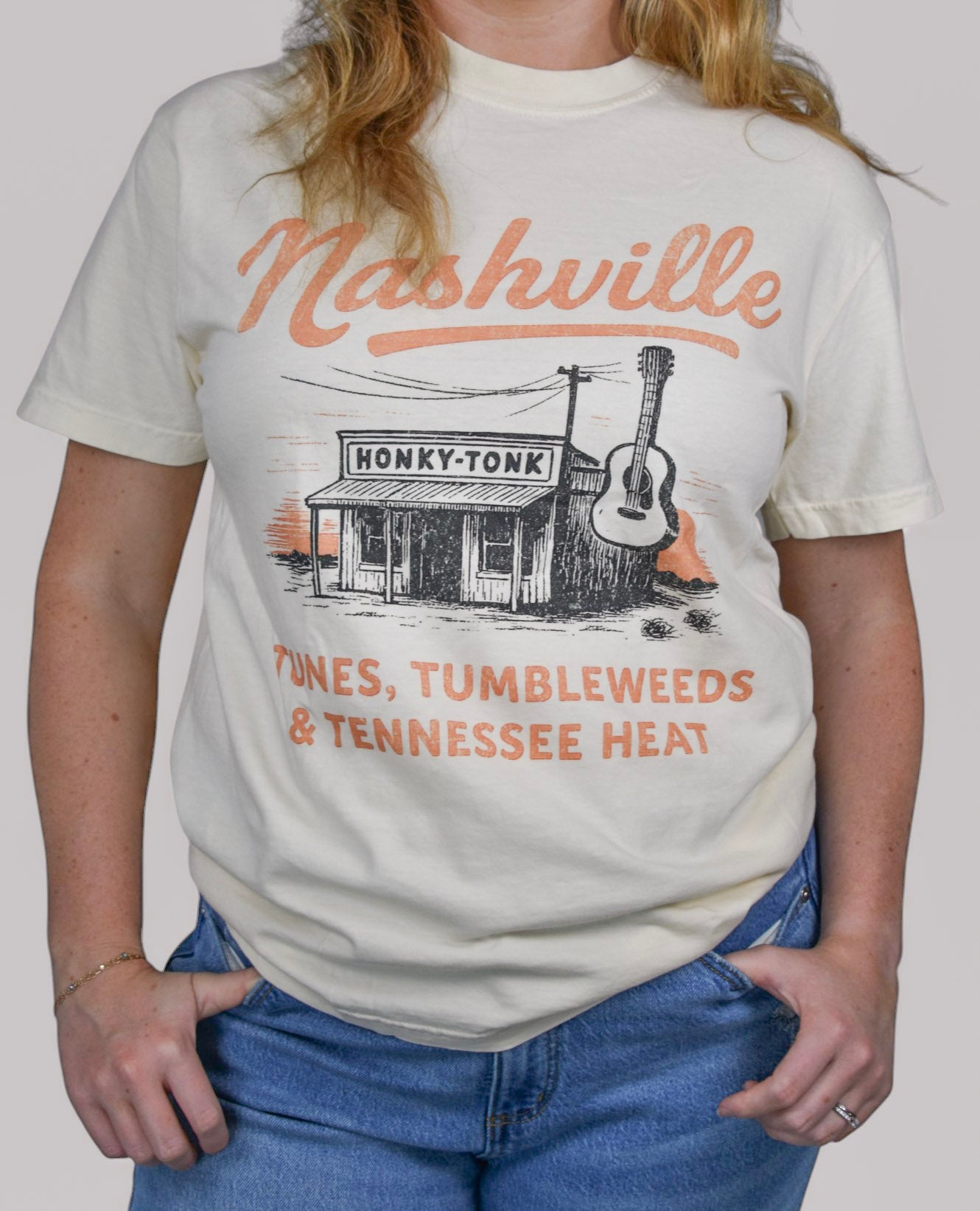 Nashville Honky Tonk Comfort Colors Tee