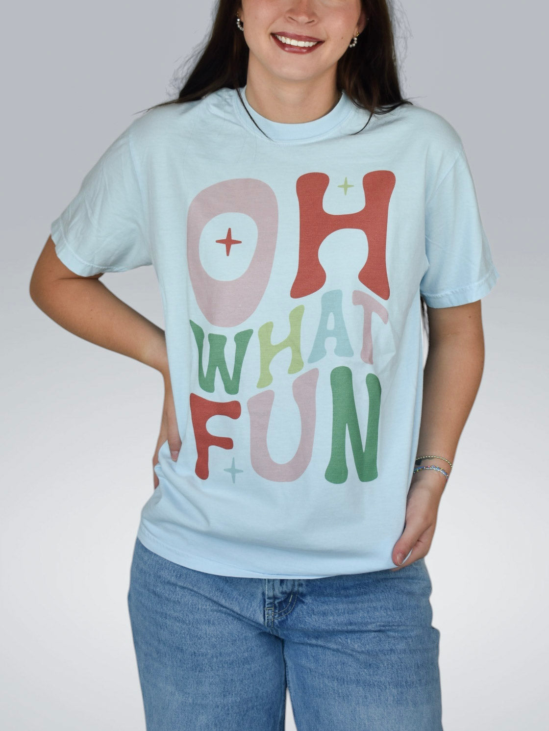 Oh What Fun Comfort Colors Tee