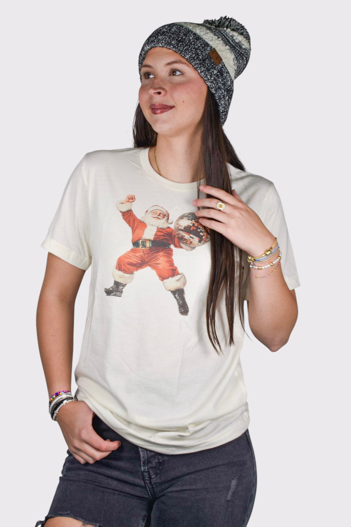 Disco Santa short sleeve