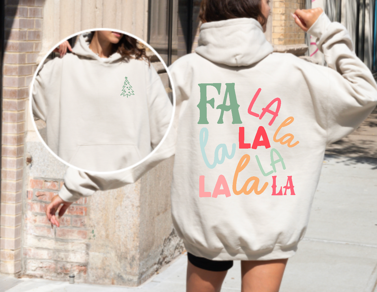 Fa la la la la Hoodie
