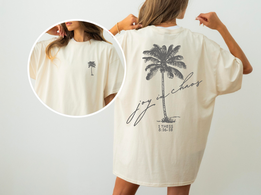 Joy in Chaos Palm Tree Comfort Colors