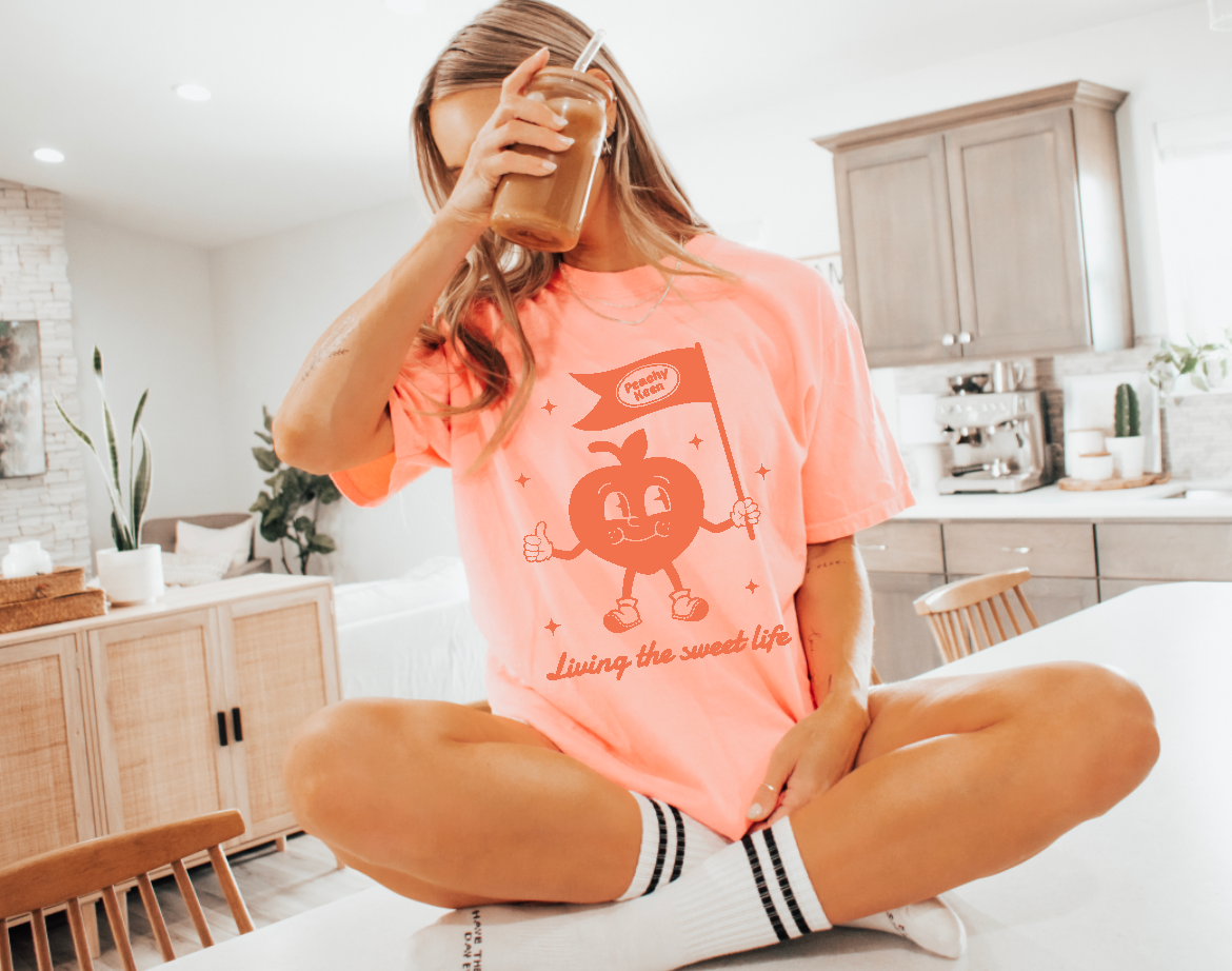 Peachy Keen Comfort Colors