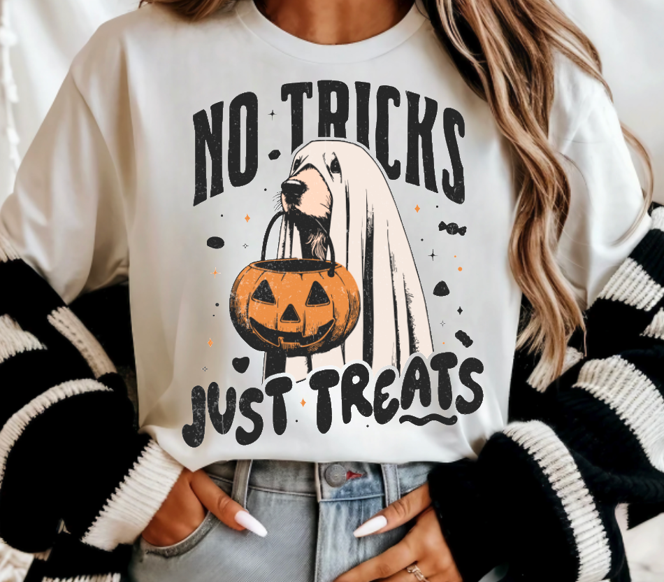 No Tricks Just Treats Comfort Colors