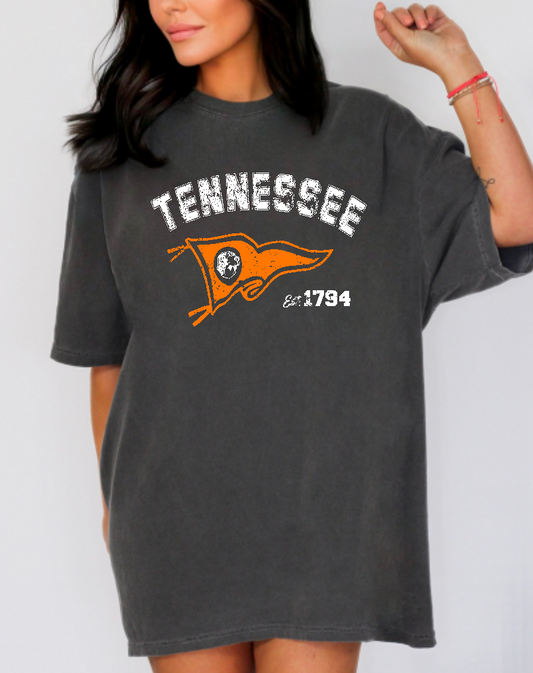 Tennessee Pennant Smokey Comfort Colors