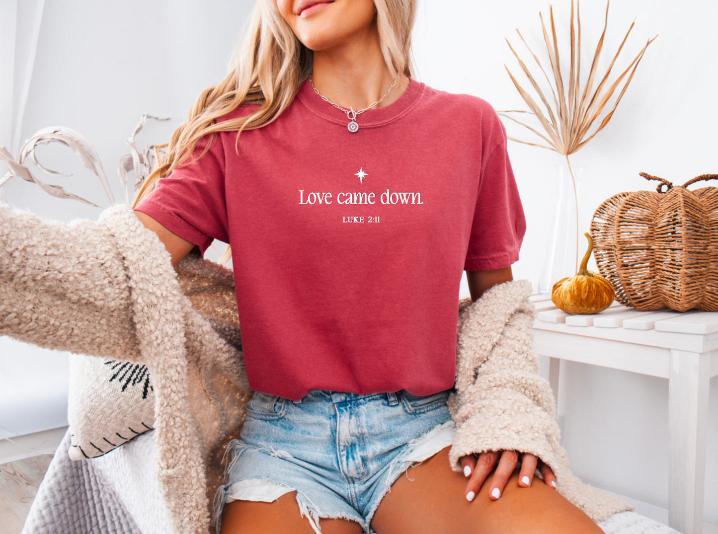 Love came down Comfort Colors
