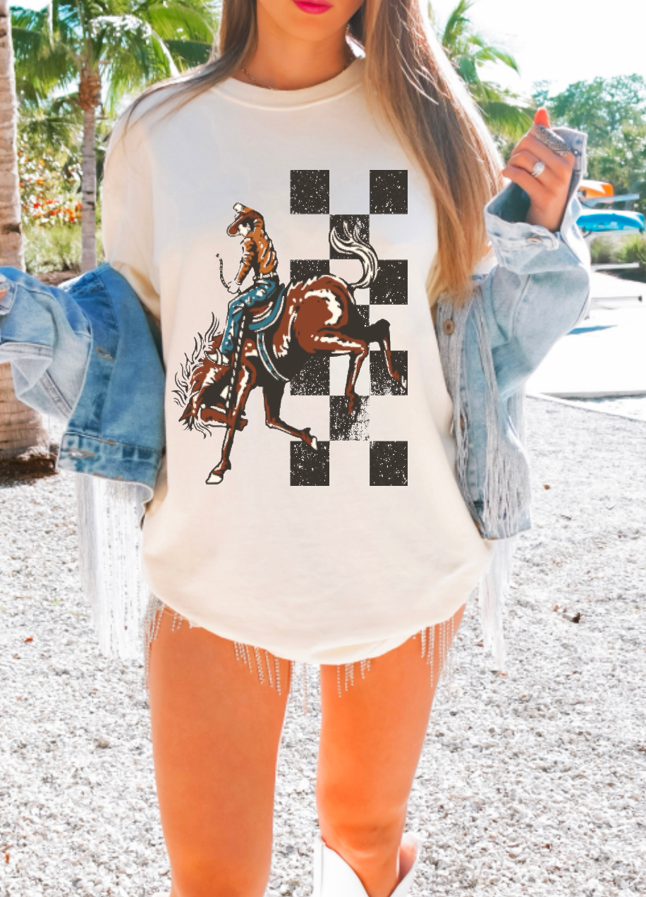 Buckin' Bronco Comfort Colors