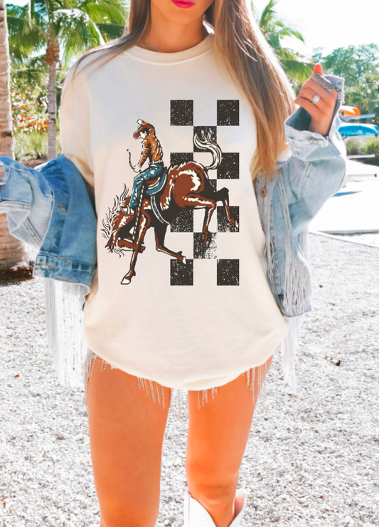 Buckin' Bronco Comfort Colors