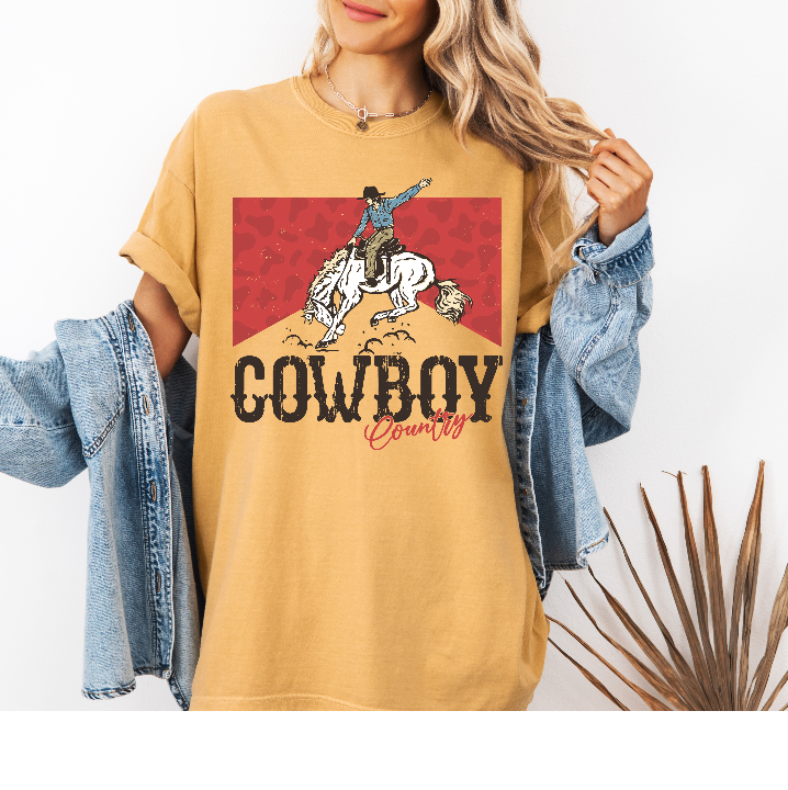 Cowboy Country Comfort Colors Tee