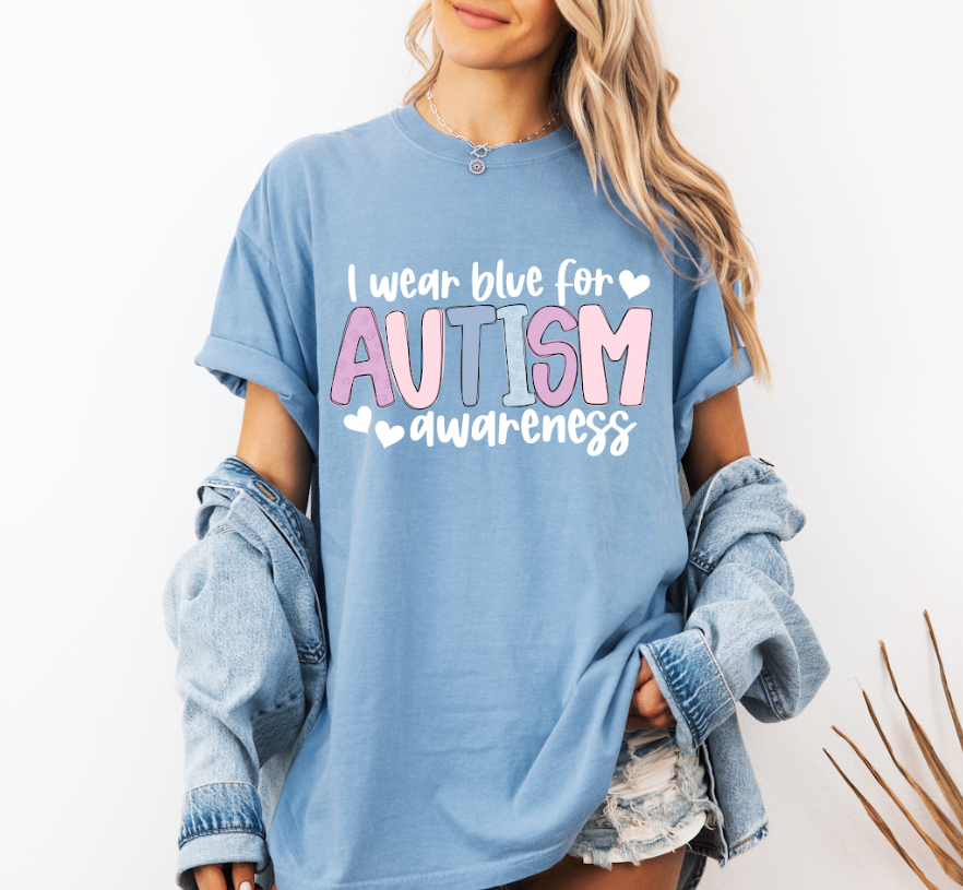 Blue for Autism Comfort Colors