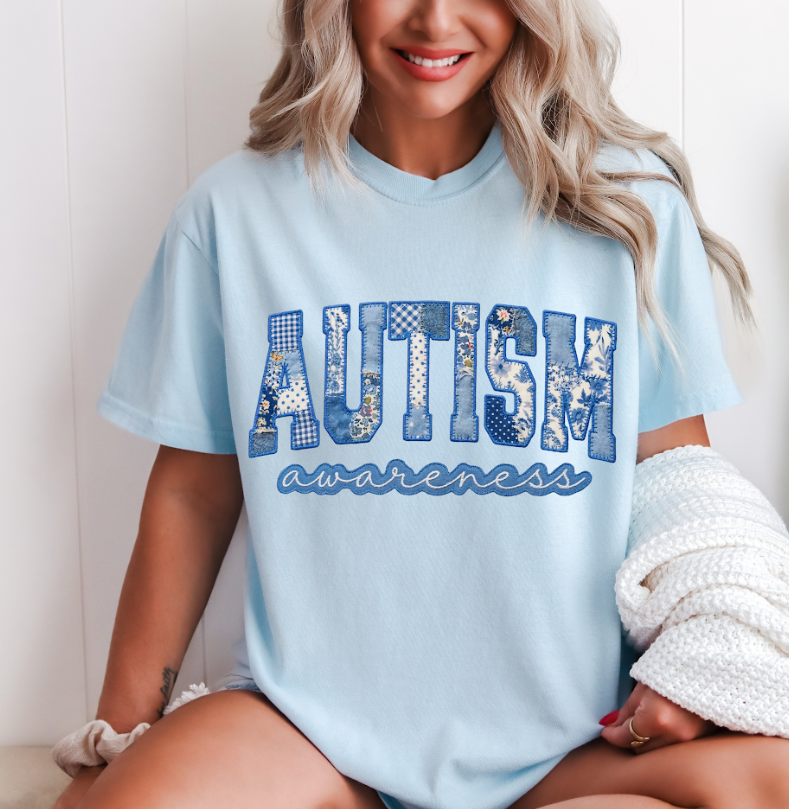 Patchwork Autism Comfort Colors Tee (Copy)