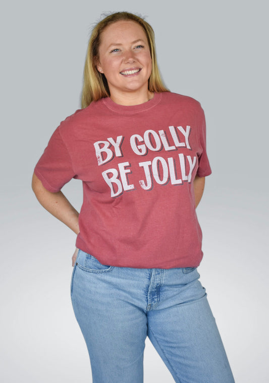 By Golly Be Jolly Comfort Colors Tee