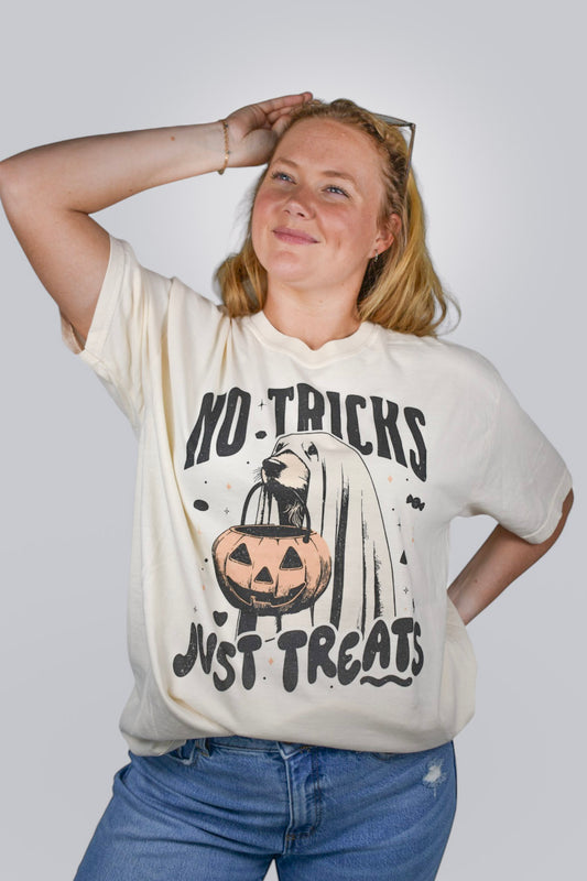 No Tricks Just Treats Comfort Colors