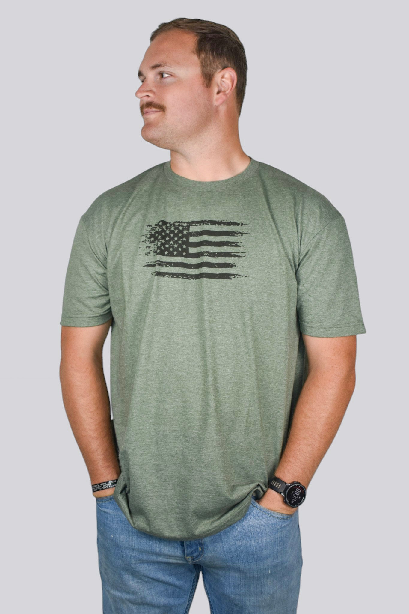 Distressed American Flag