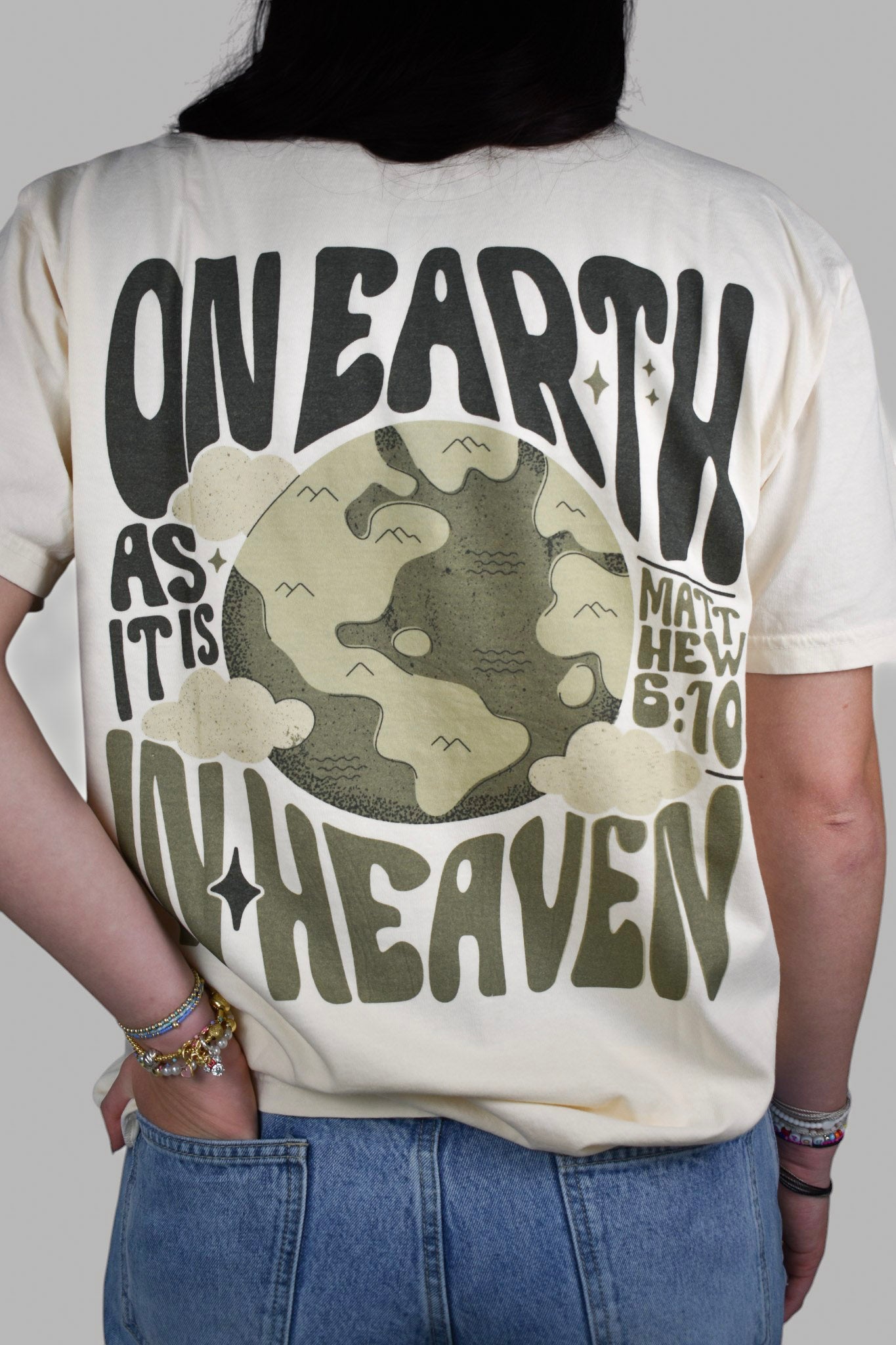 On Earth As It Is In Heaven Comfort Colors Tee