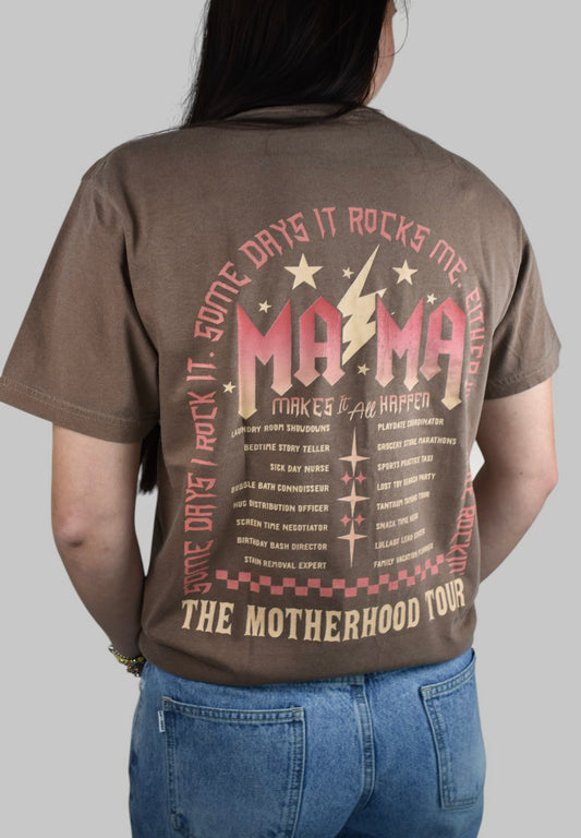 Mama Tour Comfort Colors Tee