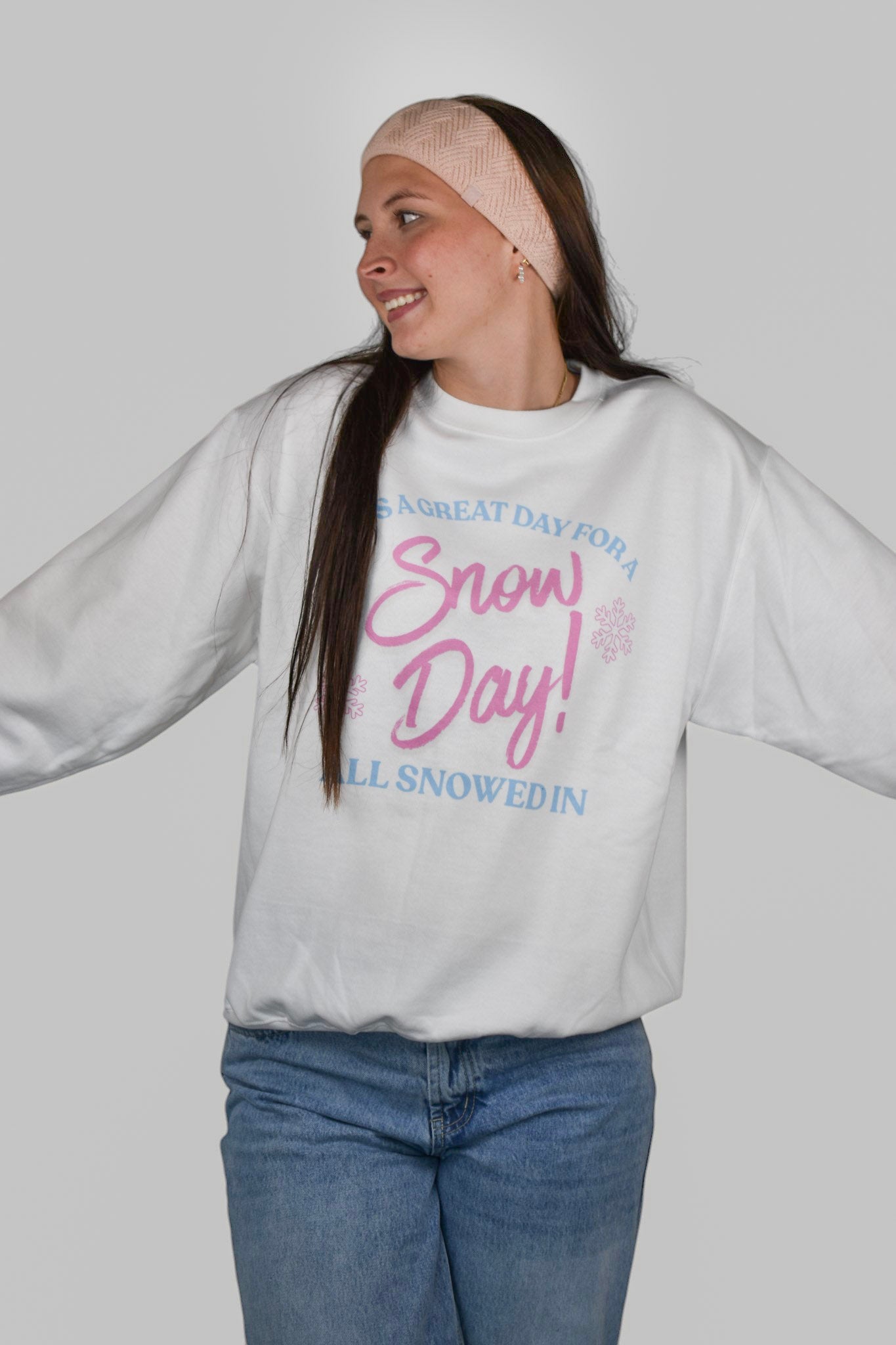Snow Day Crewneck Sweatshirt