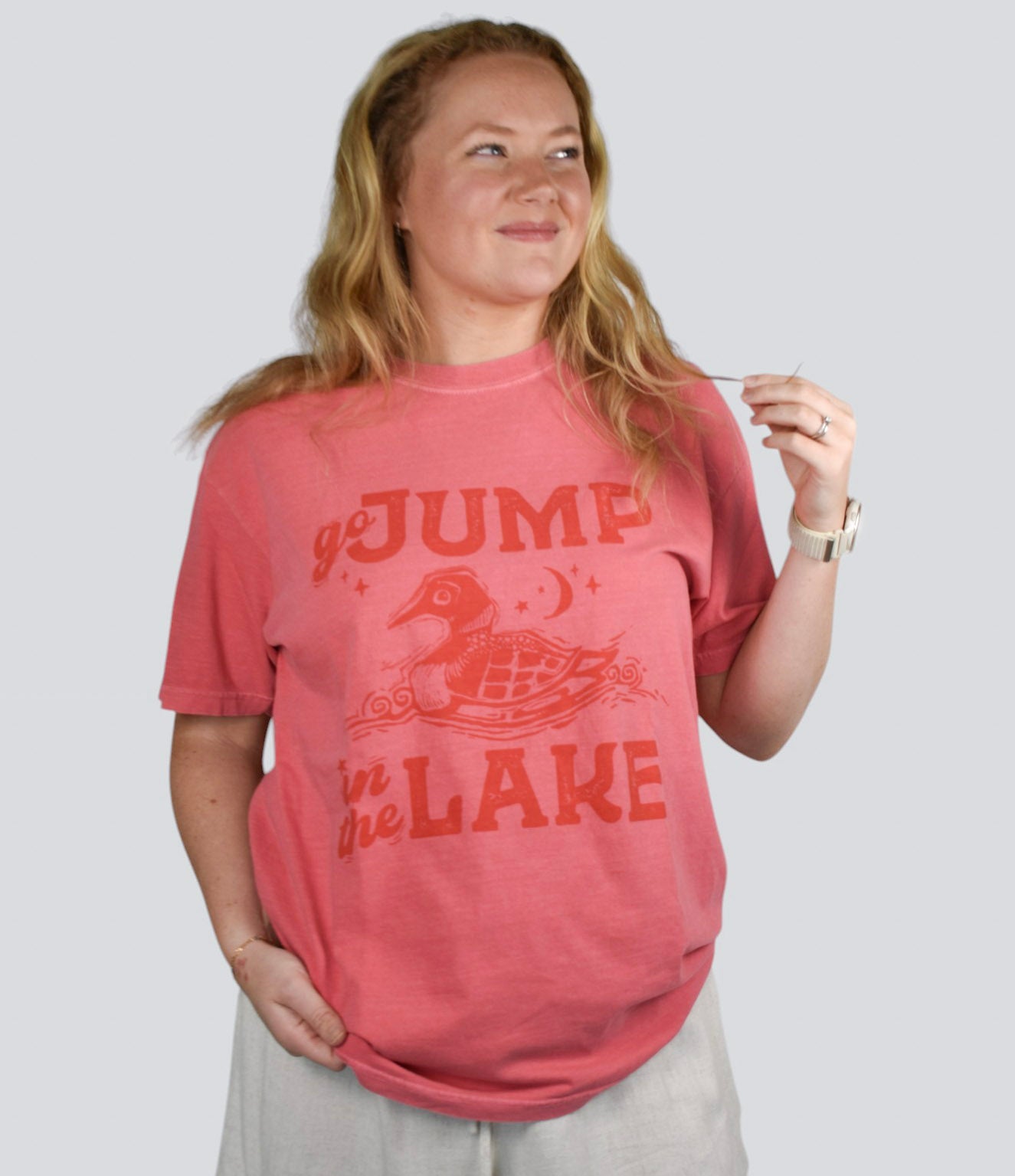 Jump in the Lake Comfort Colors Tee