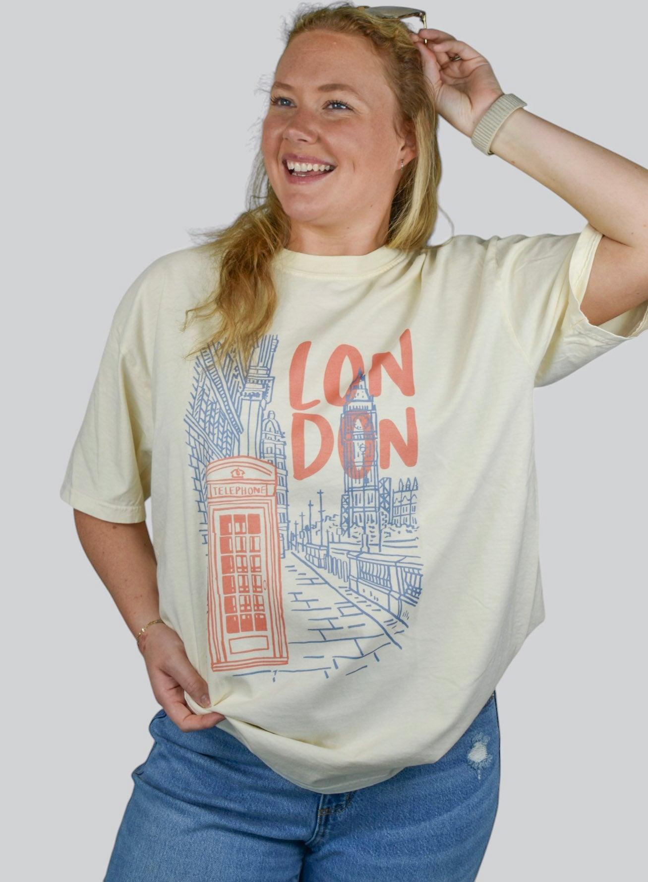 London Postcard Comfort Colors Tee