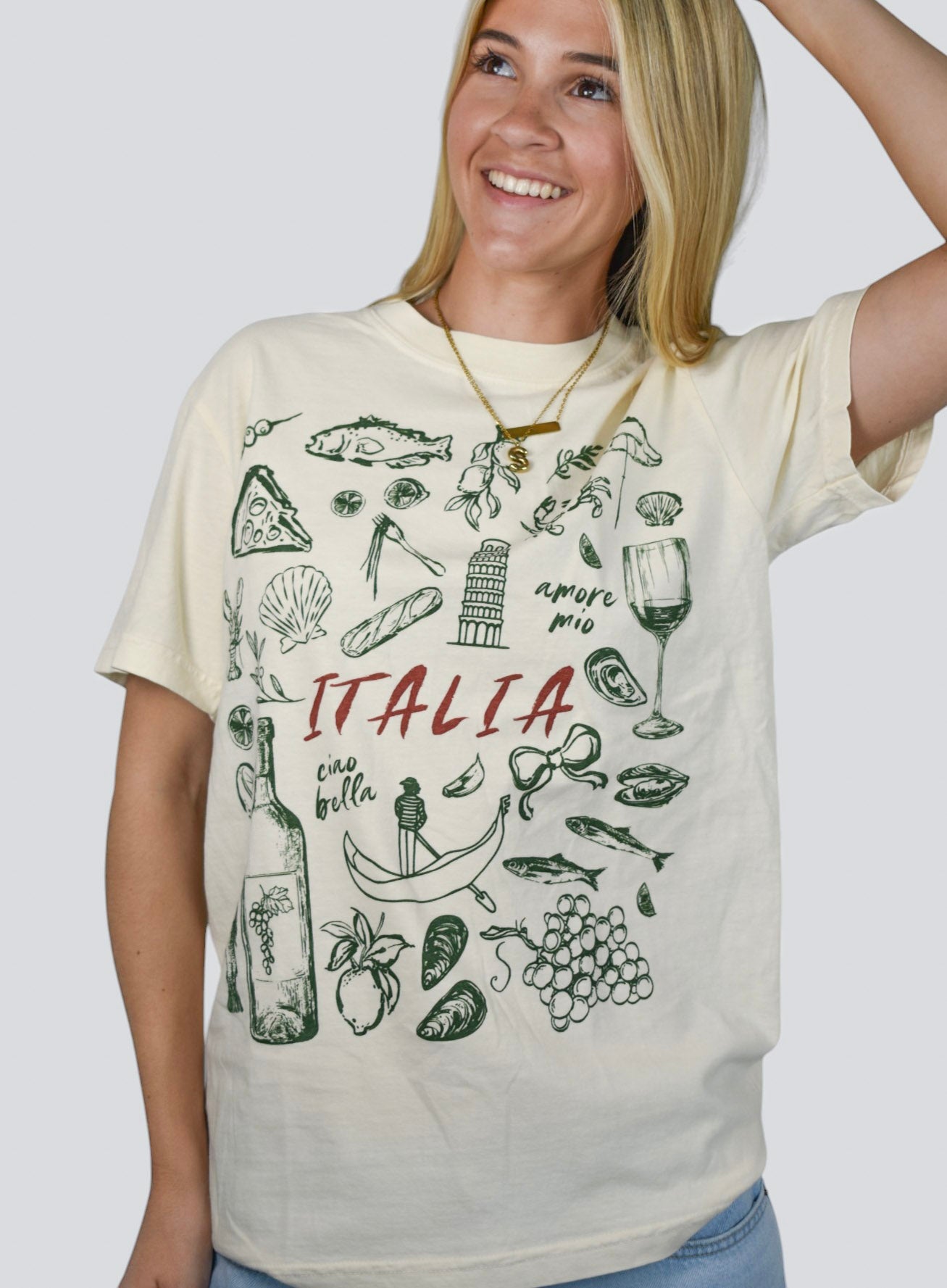 Italia Illustrated Comfort Colors Tee