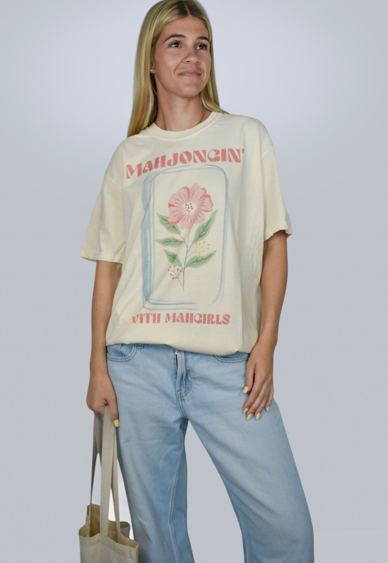 Mahjongin’ with Mahgirls Comfort Colors Tee