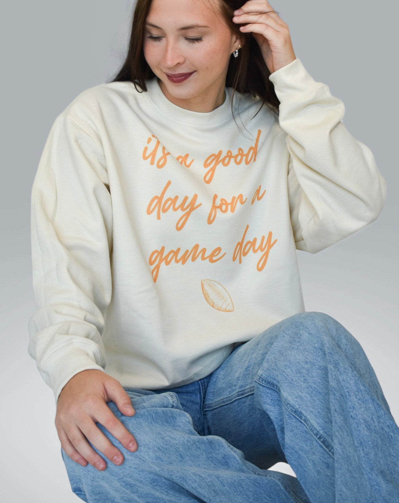 Good Day Game Day Crewneck Sweatshirt