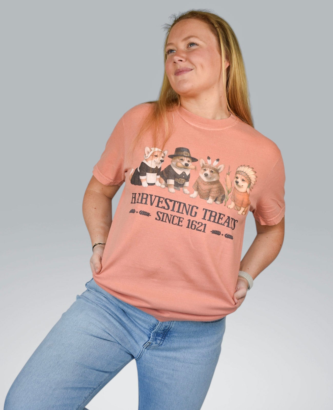 Harvesting Treats Comfort Colors Tee