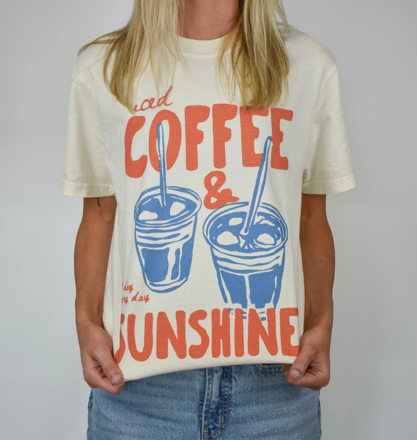 Coffee & Sunshine Comfort Colors Tee