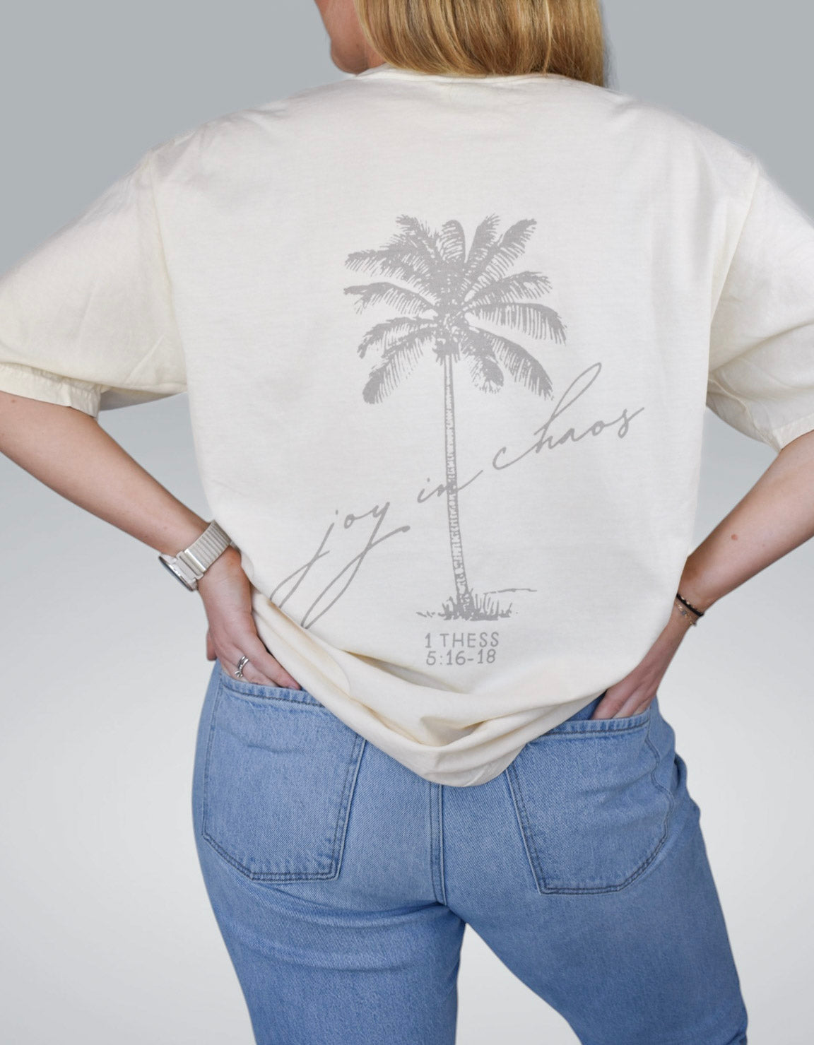Joy in Chaos Palm Tree Comfort Colors