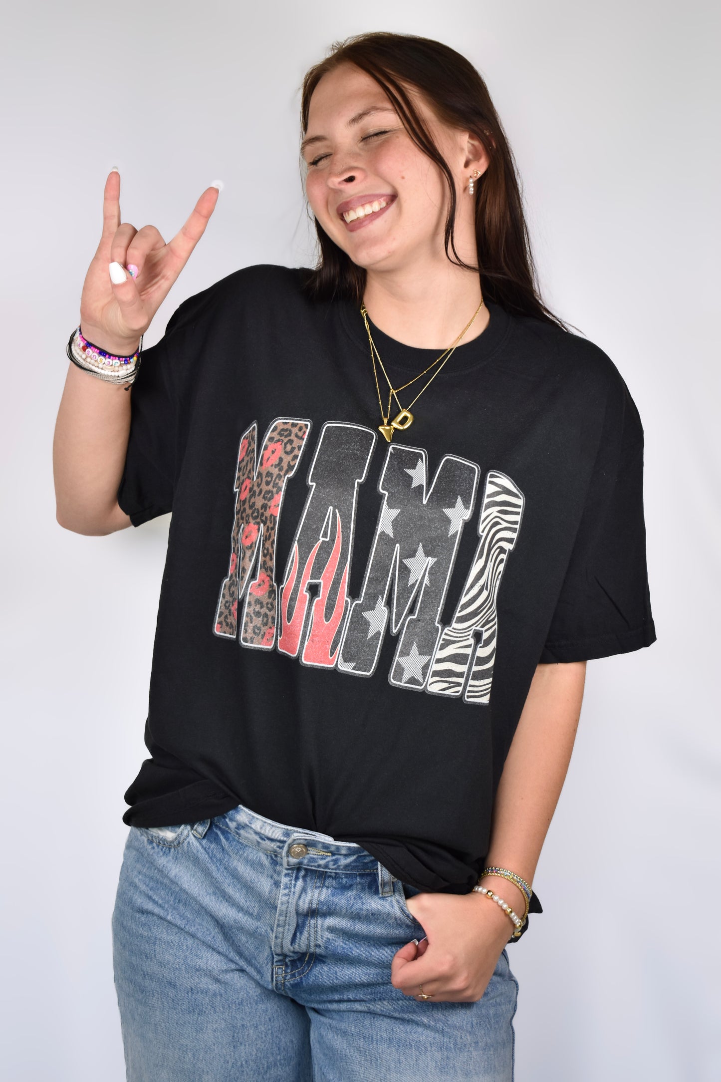 Leopard Mama Comfort Colors Tee