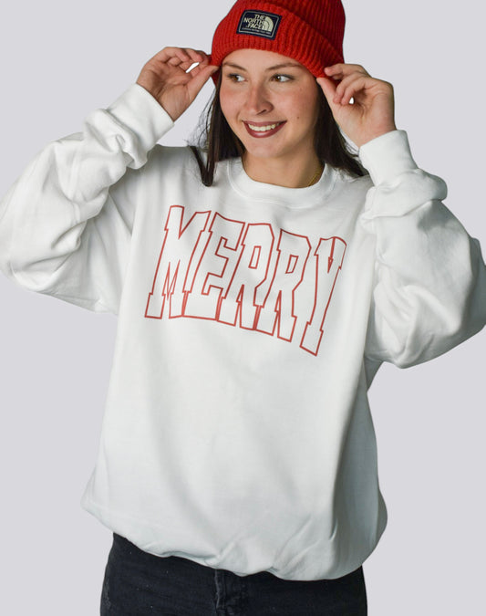Merry crewneck sweatshirt
