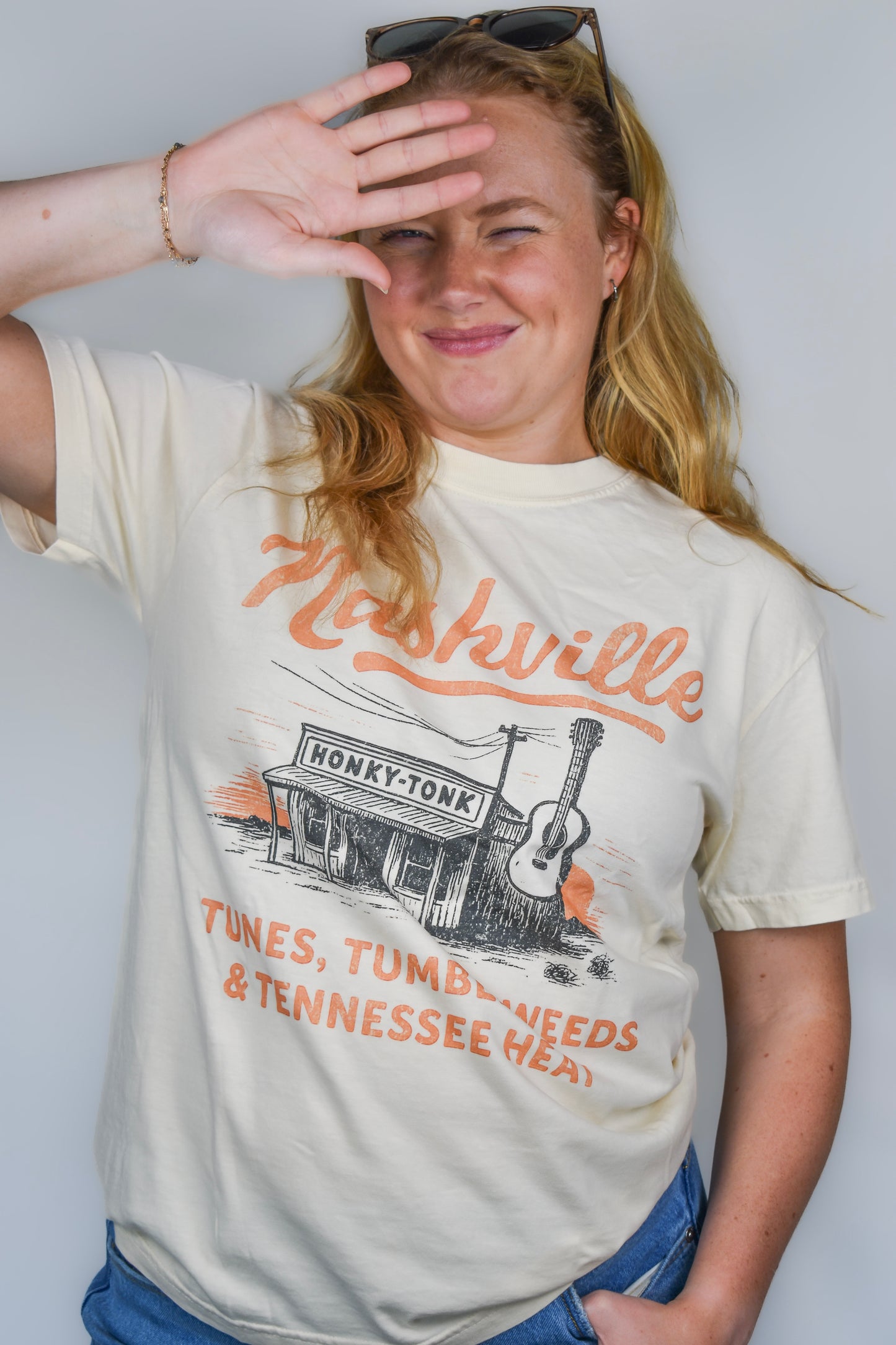 Nashville Honky Tonk Comfort Colors Tee