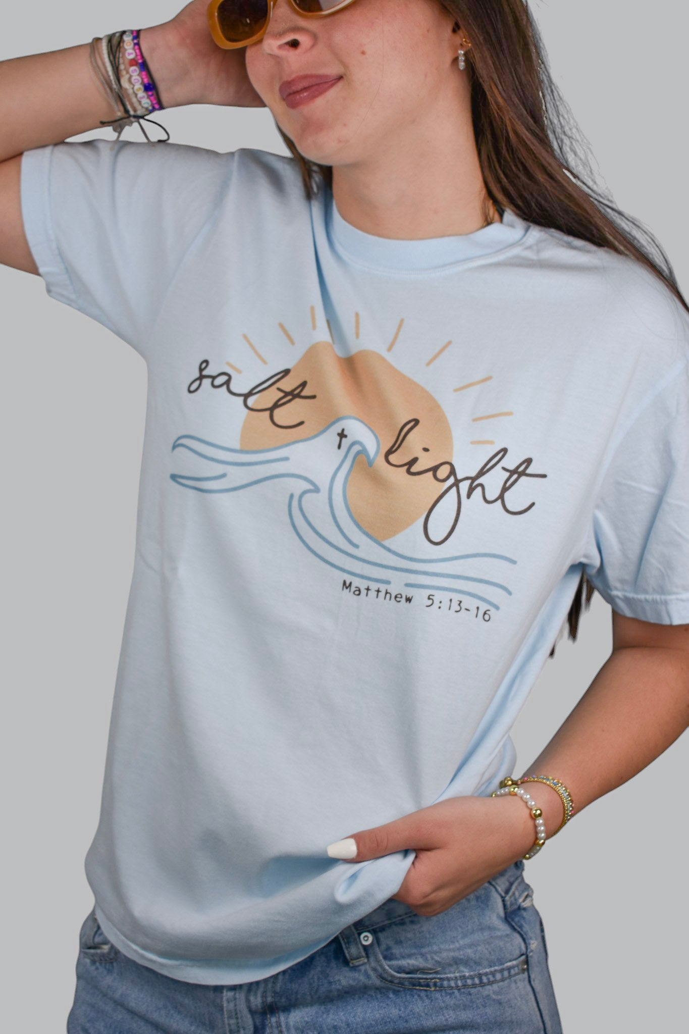 Salt & Light Comfort Colors Tee