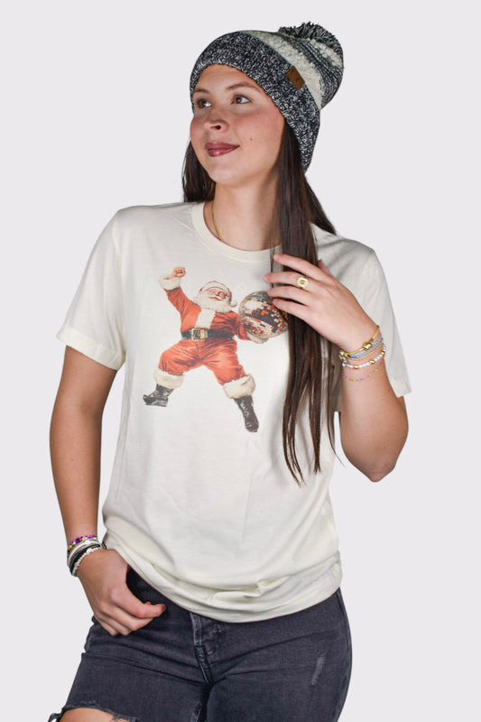 Disco Santa short sleeve