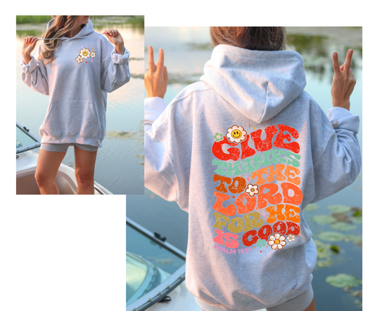 Give Thanks to the Lord Hoodie