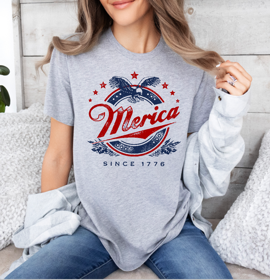 Merica Since 1776 short sleeve