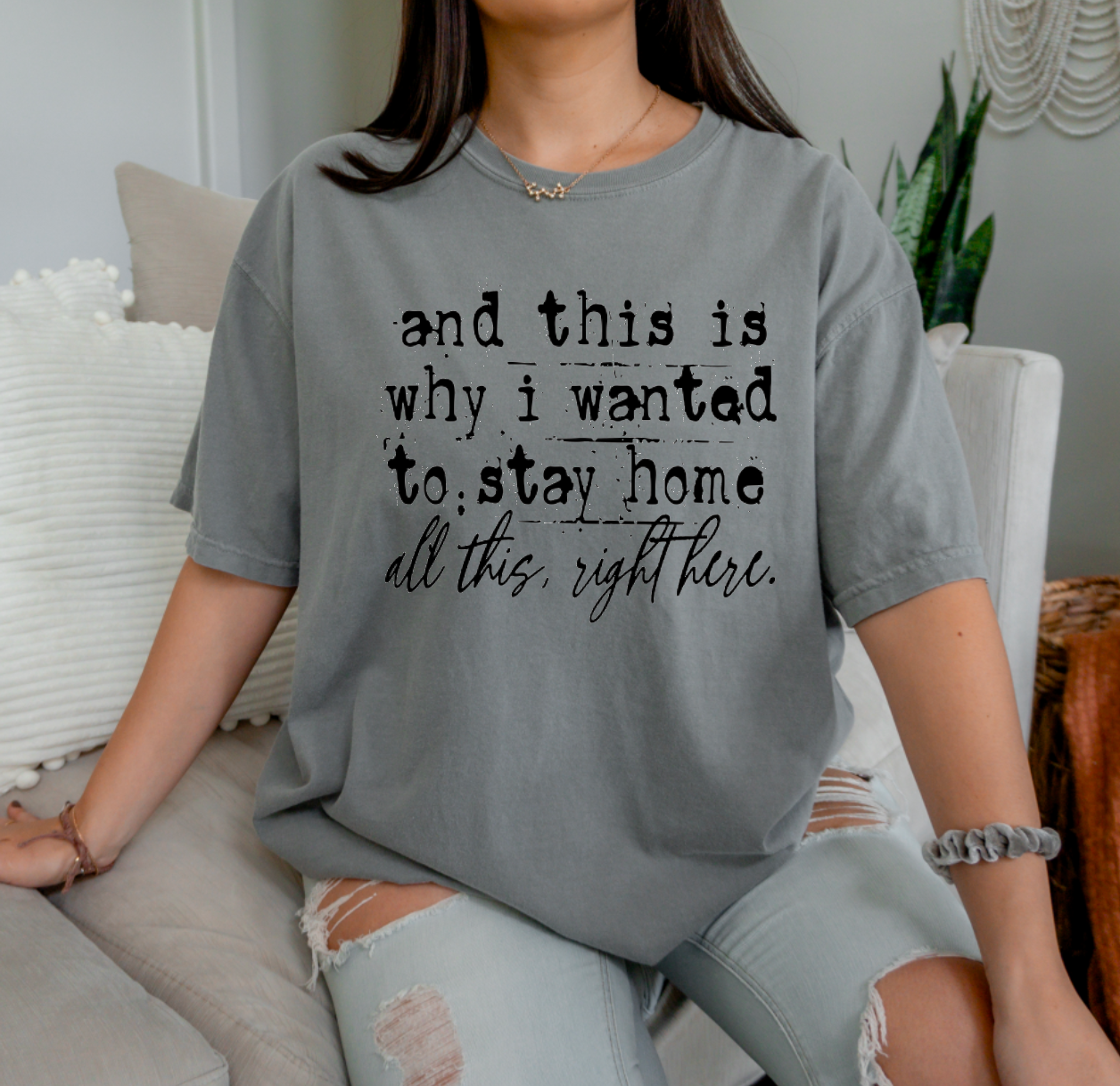 stay home Comfort Colors