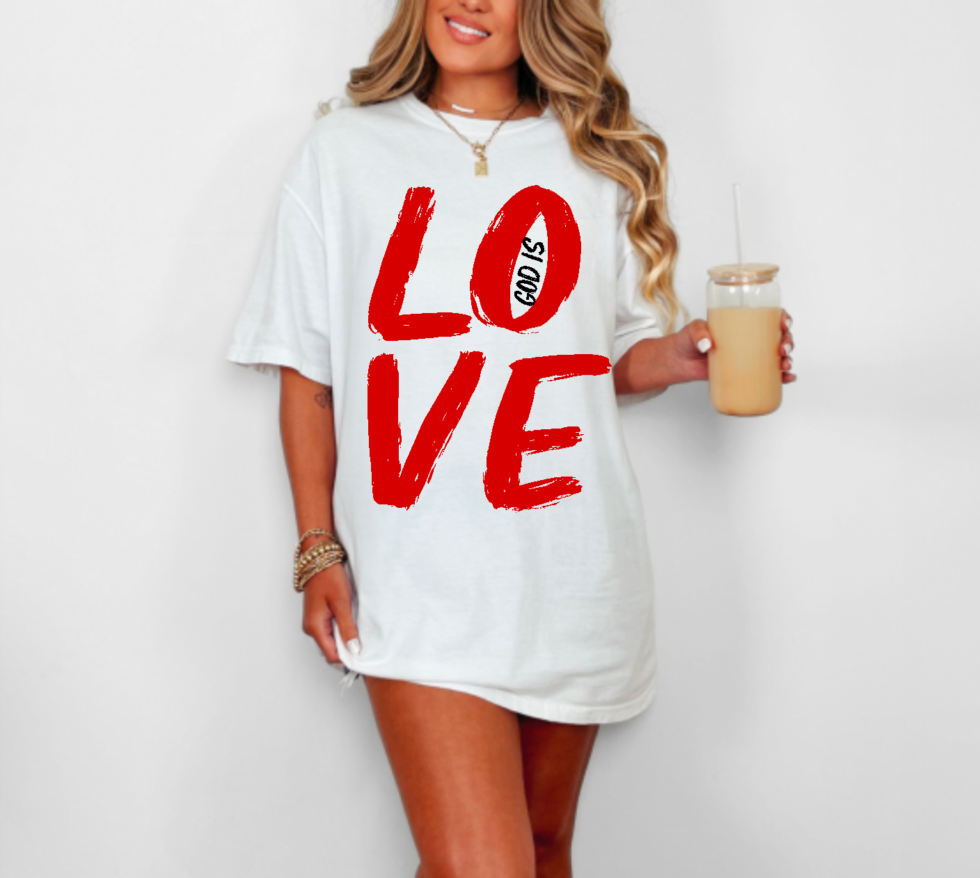 God is Love Comfort Colors