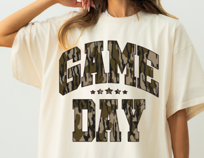 Camo Game Day Comfort Colors