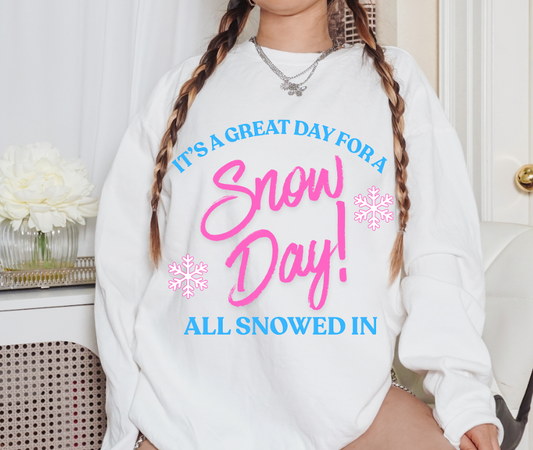 Snow Day Crewneck Sweatshirt