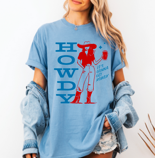 Howdy Comfort Colors Tee