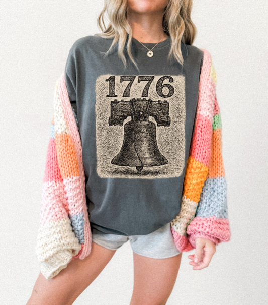 1776 Liberty Bell Comfort Colors Tee