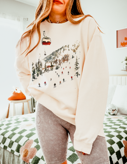 Winter Wonderland Scenic Crewneck Sweatshirt