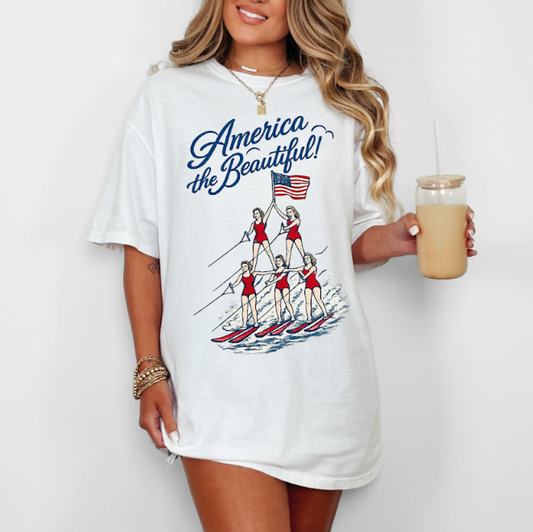 America The Beautiful Comfort Colors Tee