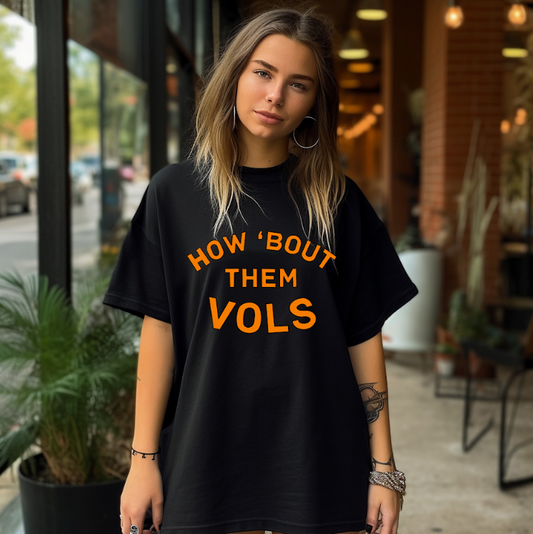 How 'Bout Them VOLS Comfort Colors Tee