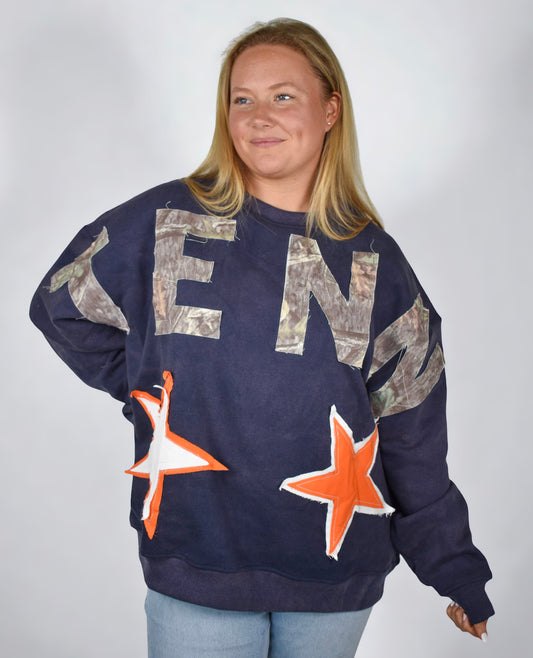 TENN Camo Navy Crewneck Sweatshirt